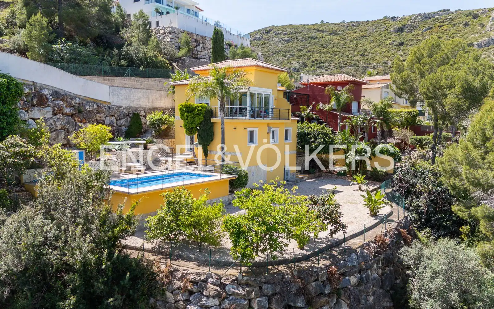 Vista exterior de Casa o chalet en venta en Dénia con Calefacción y Jardín privado