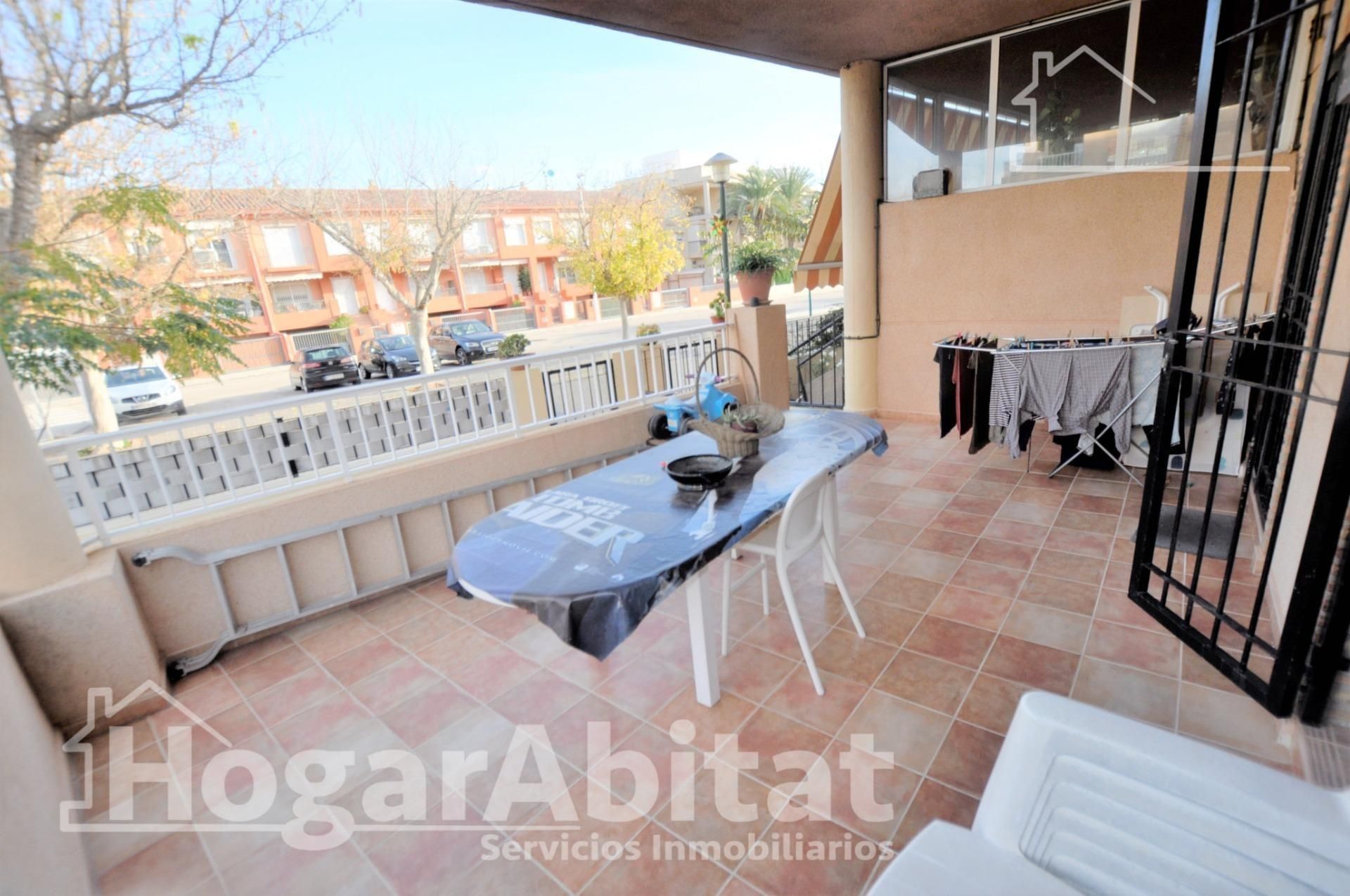 Terrace of Flat for sale in Puçol  with Terrace, Storage room and Community pool