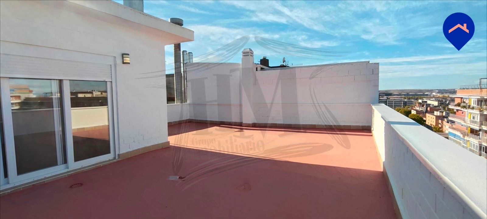 Terrasse von Dachboden zum verkauf in Torrejón de Ardoz mit Heizung, Privatgarten und Terrasse
