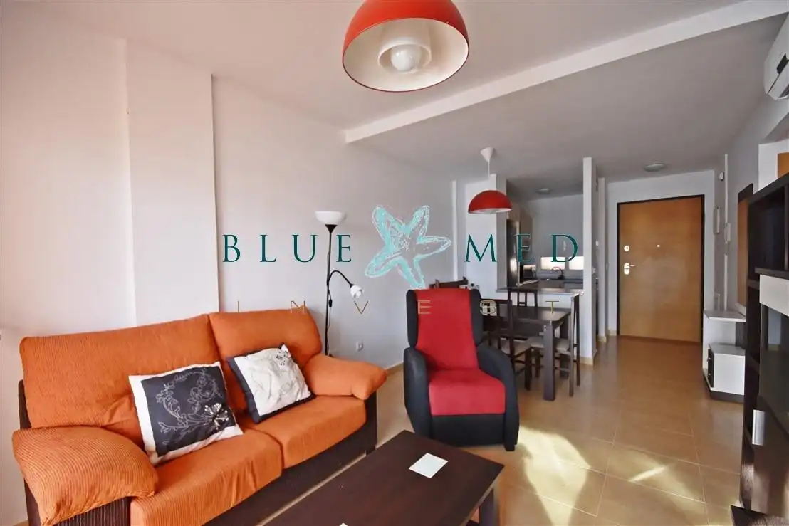 Habitación de Apartamento en venta en Alhama de Murcia con Aire acondicionado, Calefacción y Jardín privado