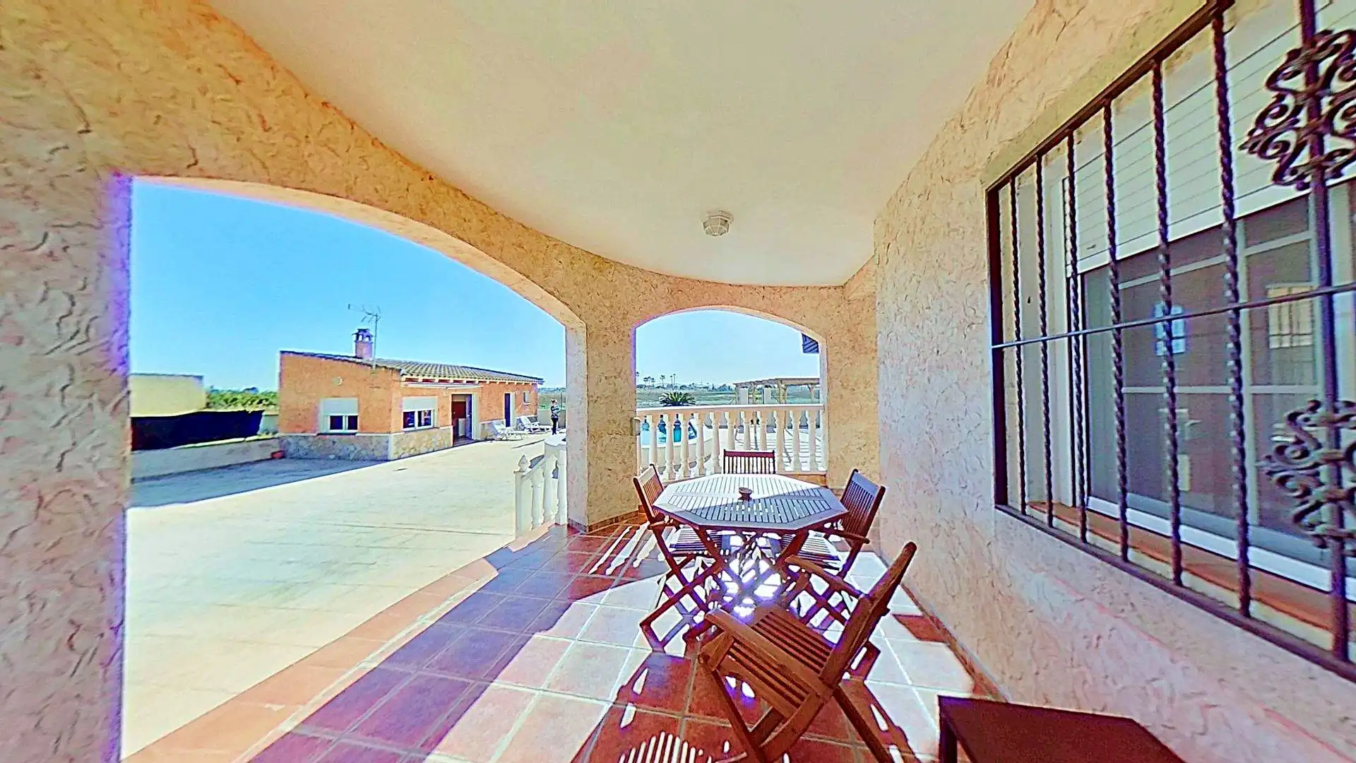 Terrassa de Casa o xalet en venda en Dolores amb Aire condicionat, Terrassa i Piscina