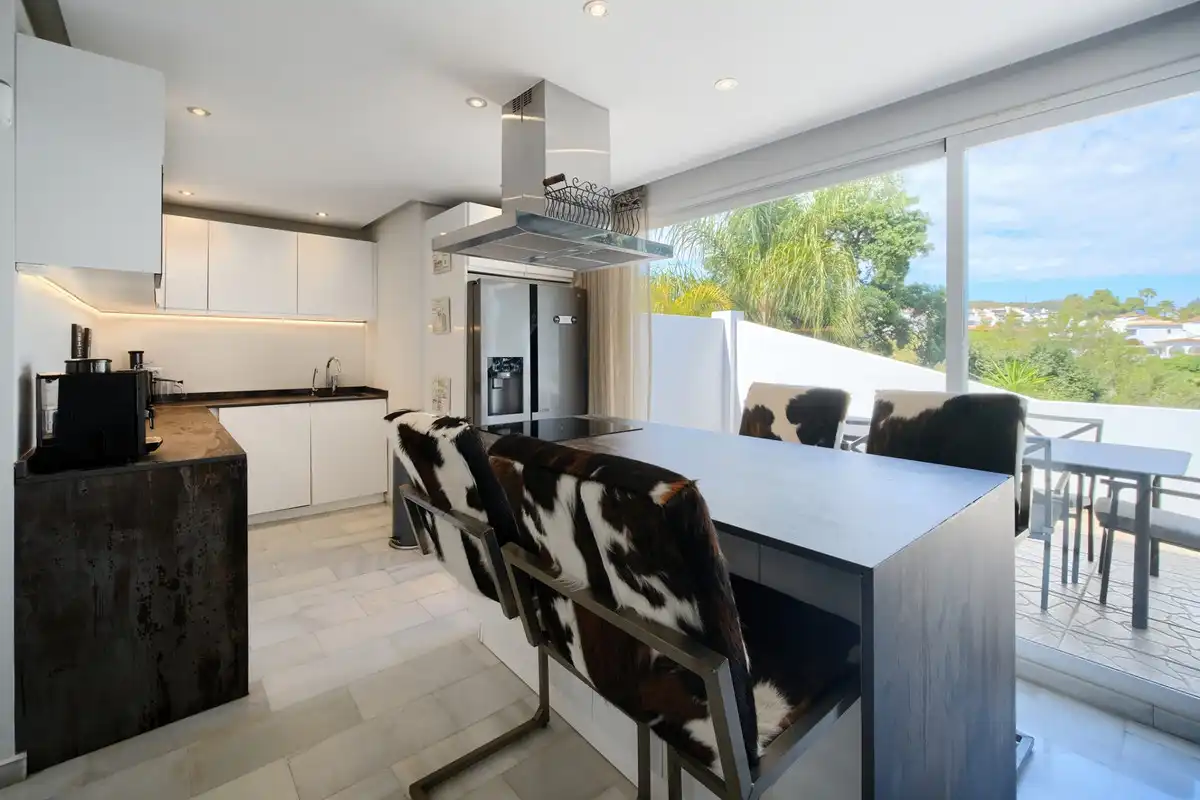 Kitchen of Houses for sale in Mijas  with Air Conditioner, Heating and Private garden