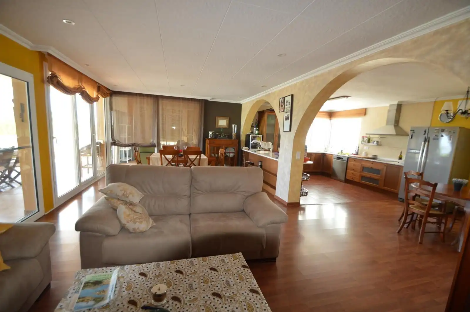 Sala de estar de Casa o chalet en venta en Vinaròs con Aire acondicionado, Jardín privado y Terraza
