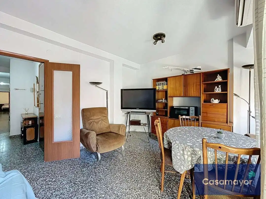 Sala d'estar de Pis en venda en Alicante / Alacant amb Aire condicionat, Calefacció i Terrassa