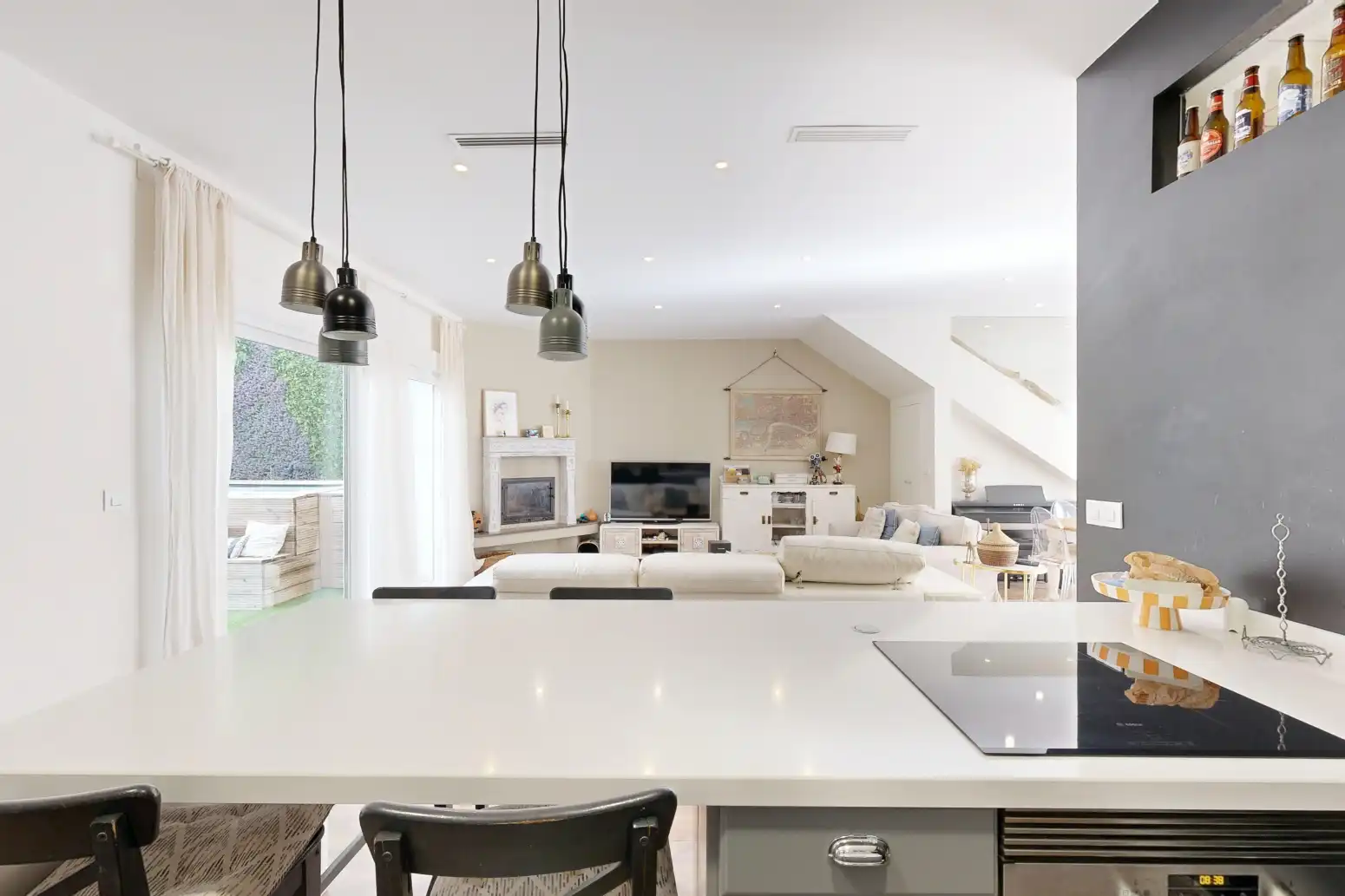 Kitchen of Houses for sale in Cartagena  with Air Conditioner, Parquet flooring and Terrace