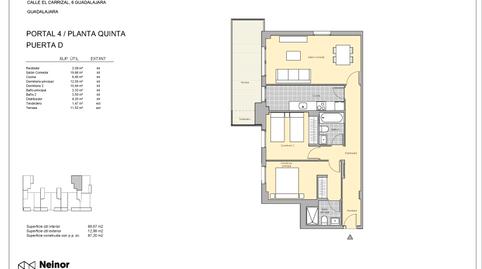 Photo 2 from new construction home in Flat for sale in   Calle el Carrizal, 6, Las Cañas, Guadalajara