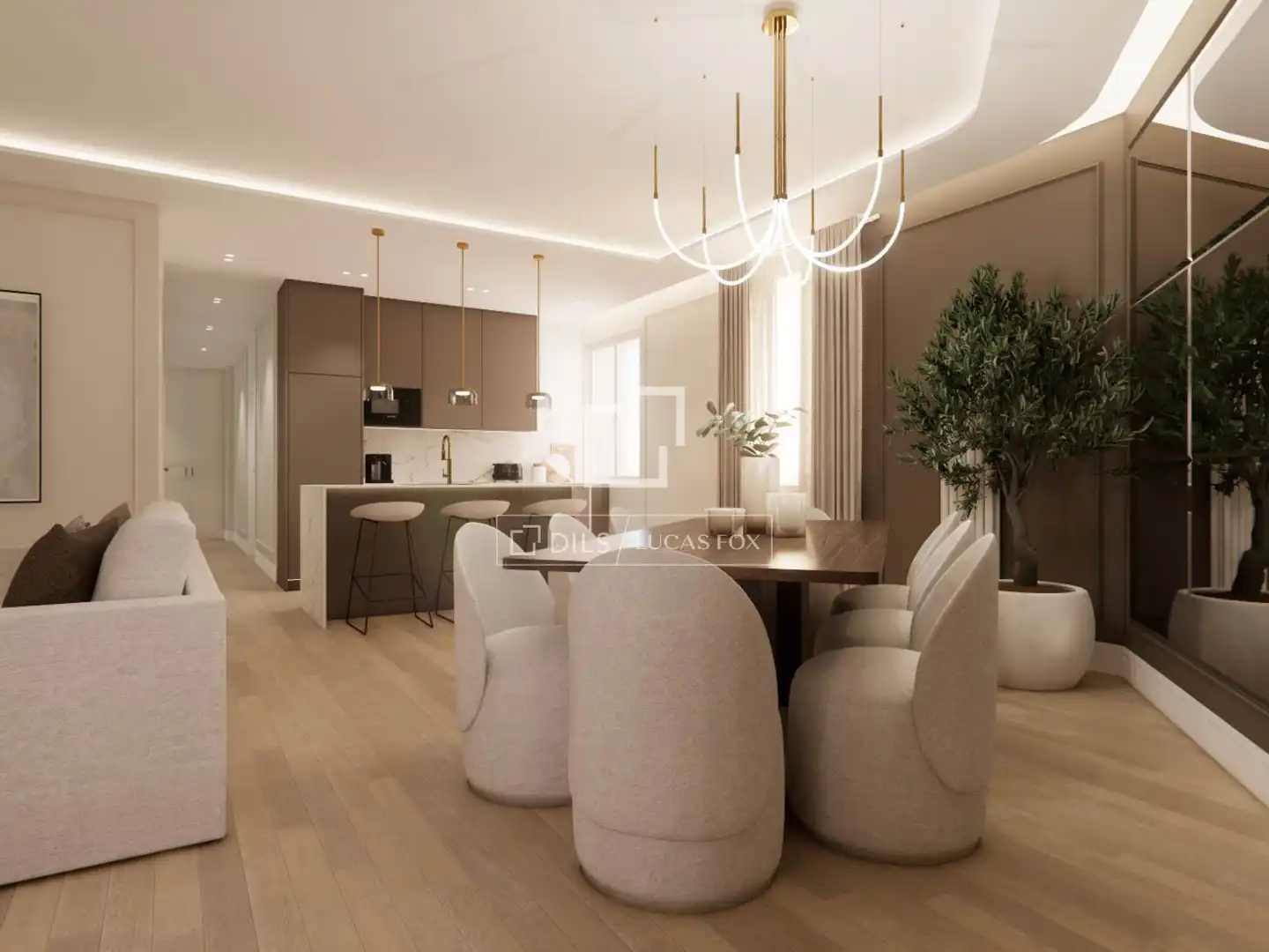 Comedor de Piso en venta en Madrid con Calefacción y Amueblado