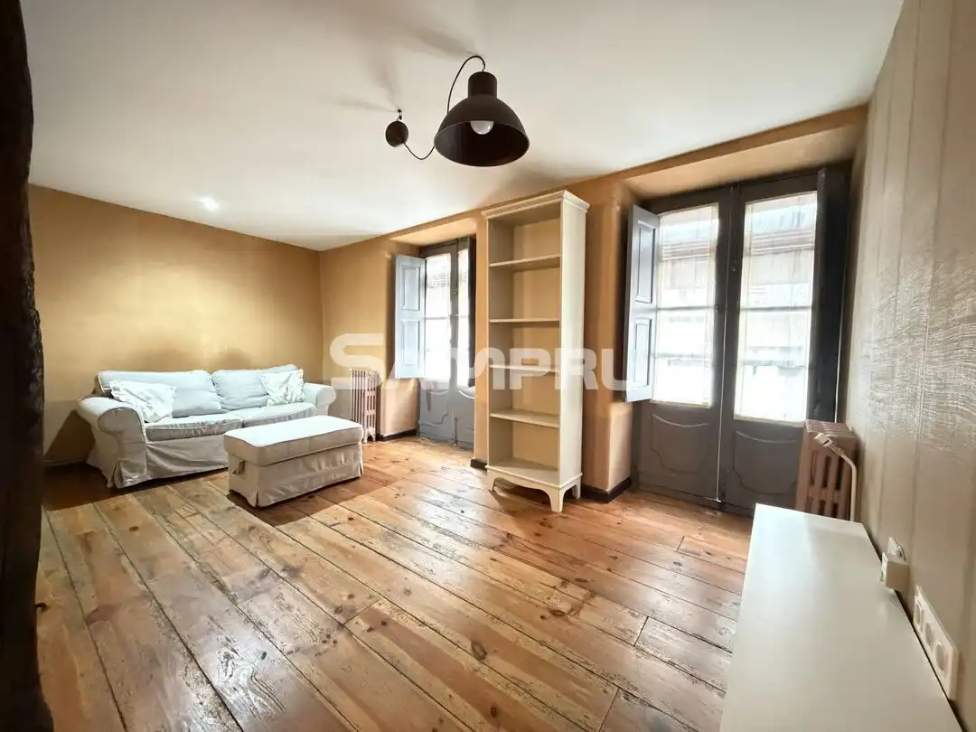 Sala de estar de Piso en venta en Arrasate / Mondragón con Calefacción y Amueblado