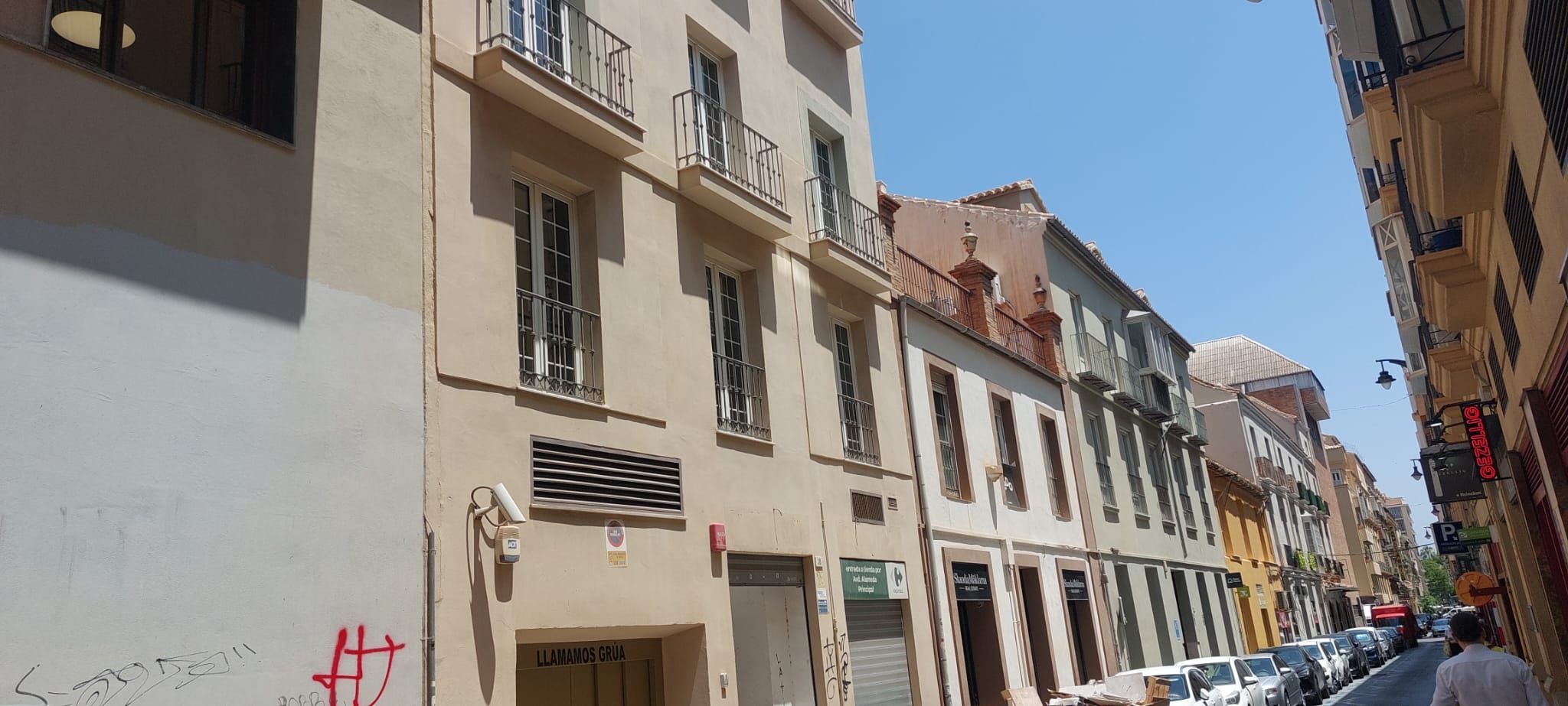 Exterior view of Premises for rent in Málaga Capital