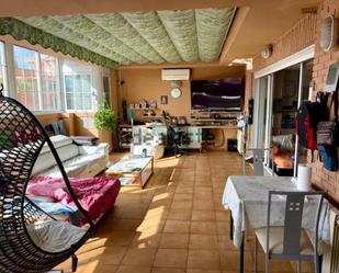 Living room of Attic for sale in  Valencia Capital  with Air Conditioner, Terrace and Storage room