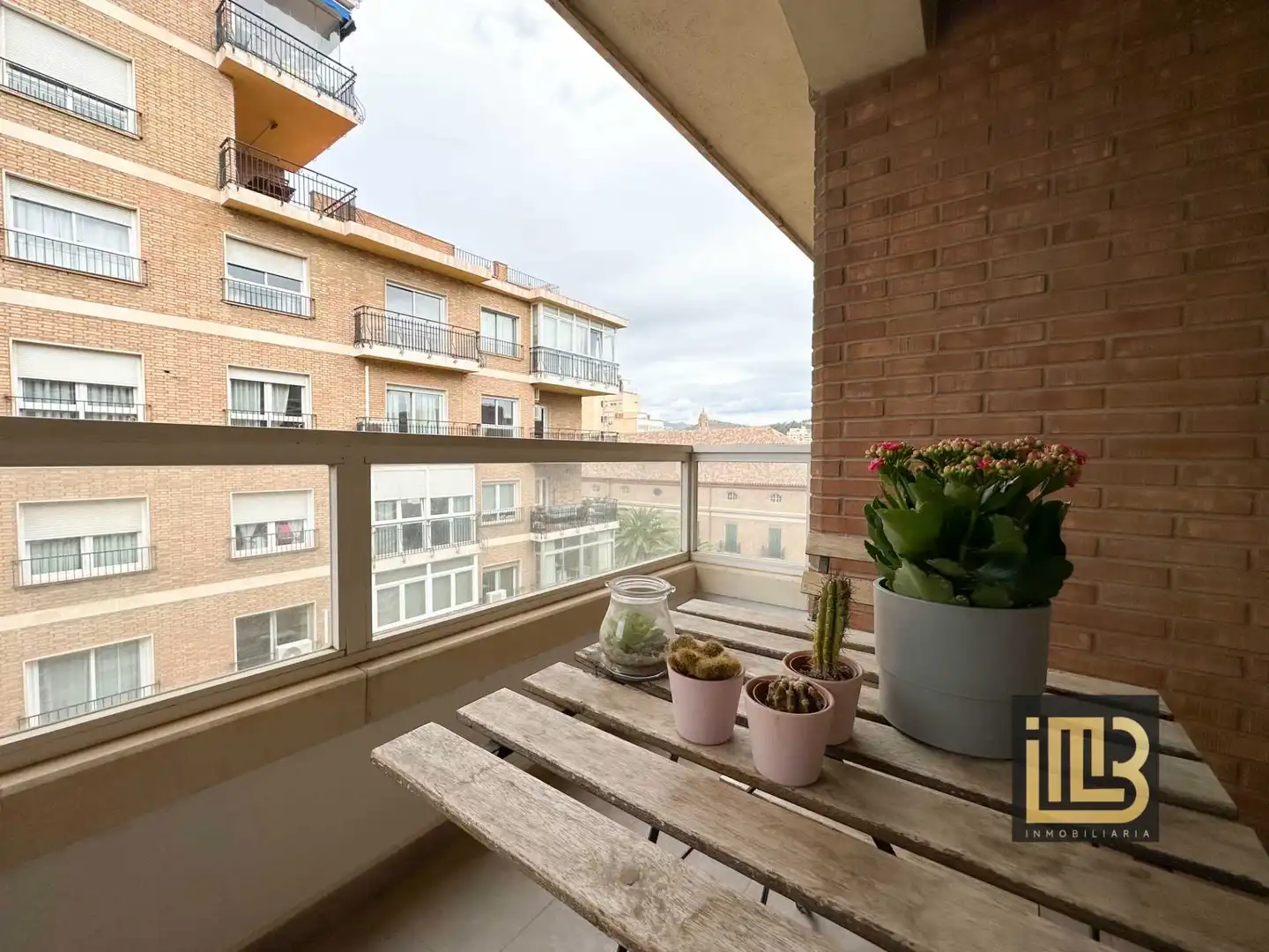 Balcony of Flat for sale in Málaga  with Air Conditioner, Heating and Terrace