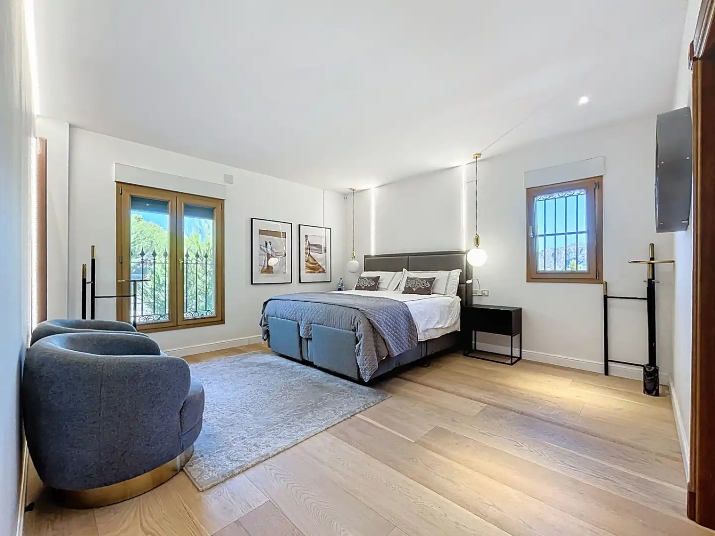 Habitación de Casa o chalet en venta en Benimantell con Aire acondicionado, Jardín privado y Terraza