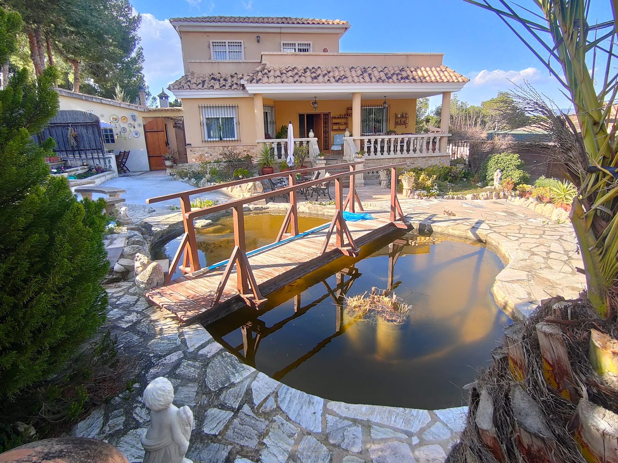 Piscina de Casa o xalet en venda en Tibi amb Aire condicionat, Calefacció i Jardí privat