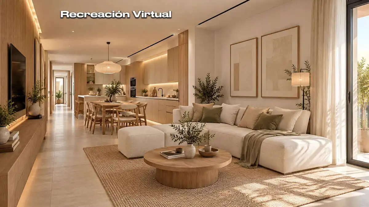 Living room of Flat for sale in Centro - La Vega Alta