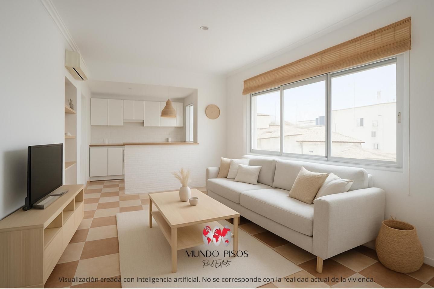 Sala de estar de Piso en venta en  Palma de Mallorca con Aire acondicionado, Calefacción y Balcón