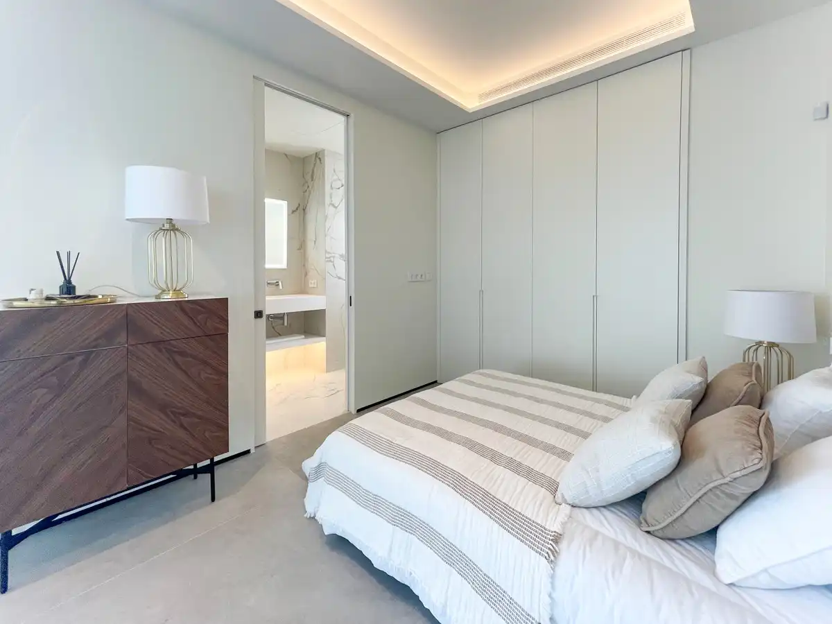 Bedroom of Houses for sale in Mijas  with Air Conditioner, Private garden and Terrace
