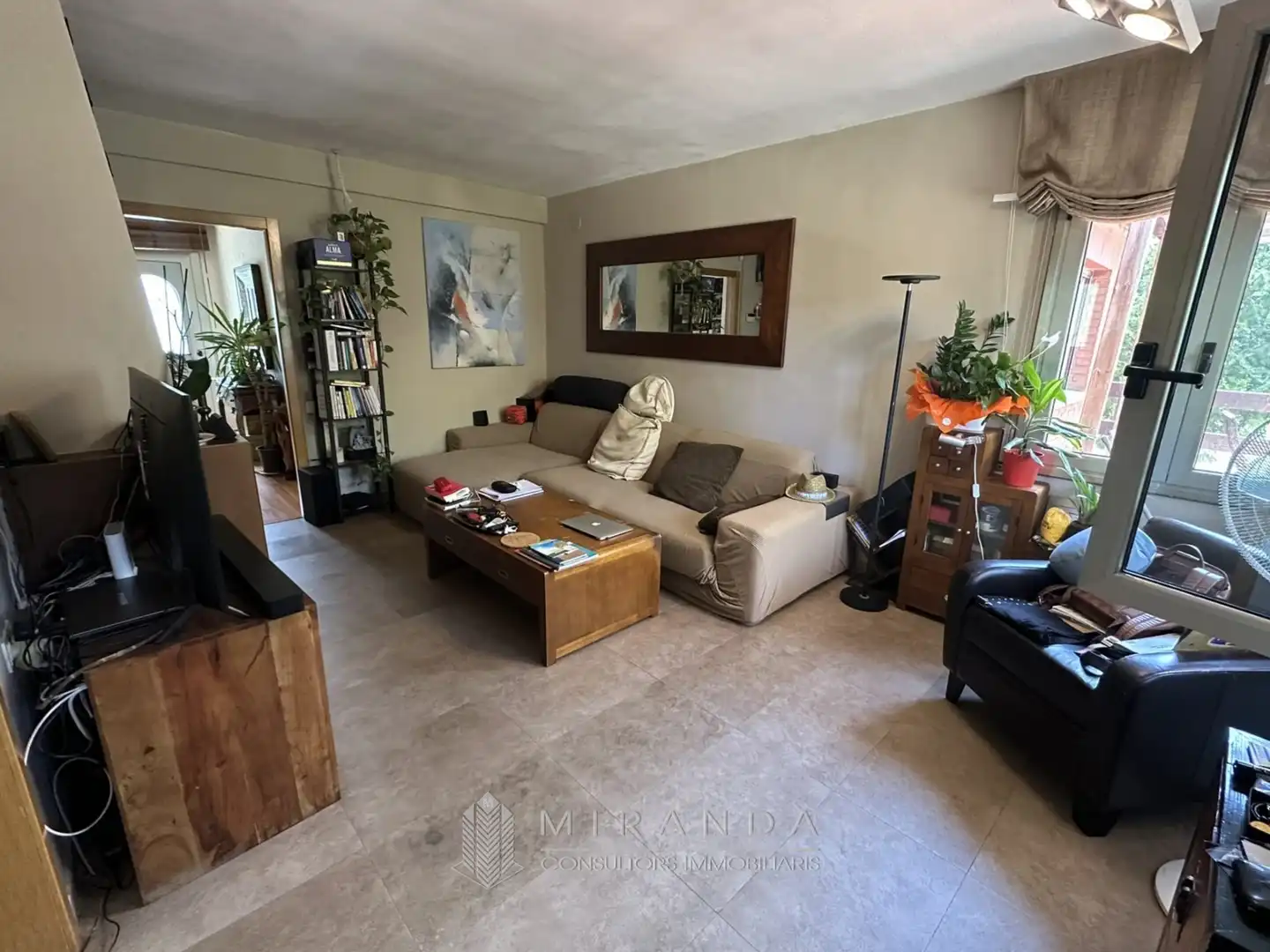 Sala d'estar de Casa o xalet en venda en L'Ametlla del Vallès amb Aire condicionat, Calefacció i Jardí privat