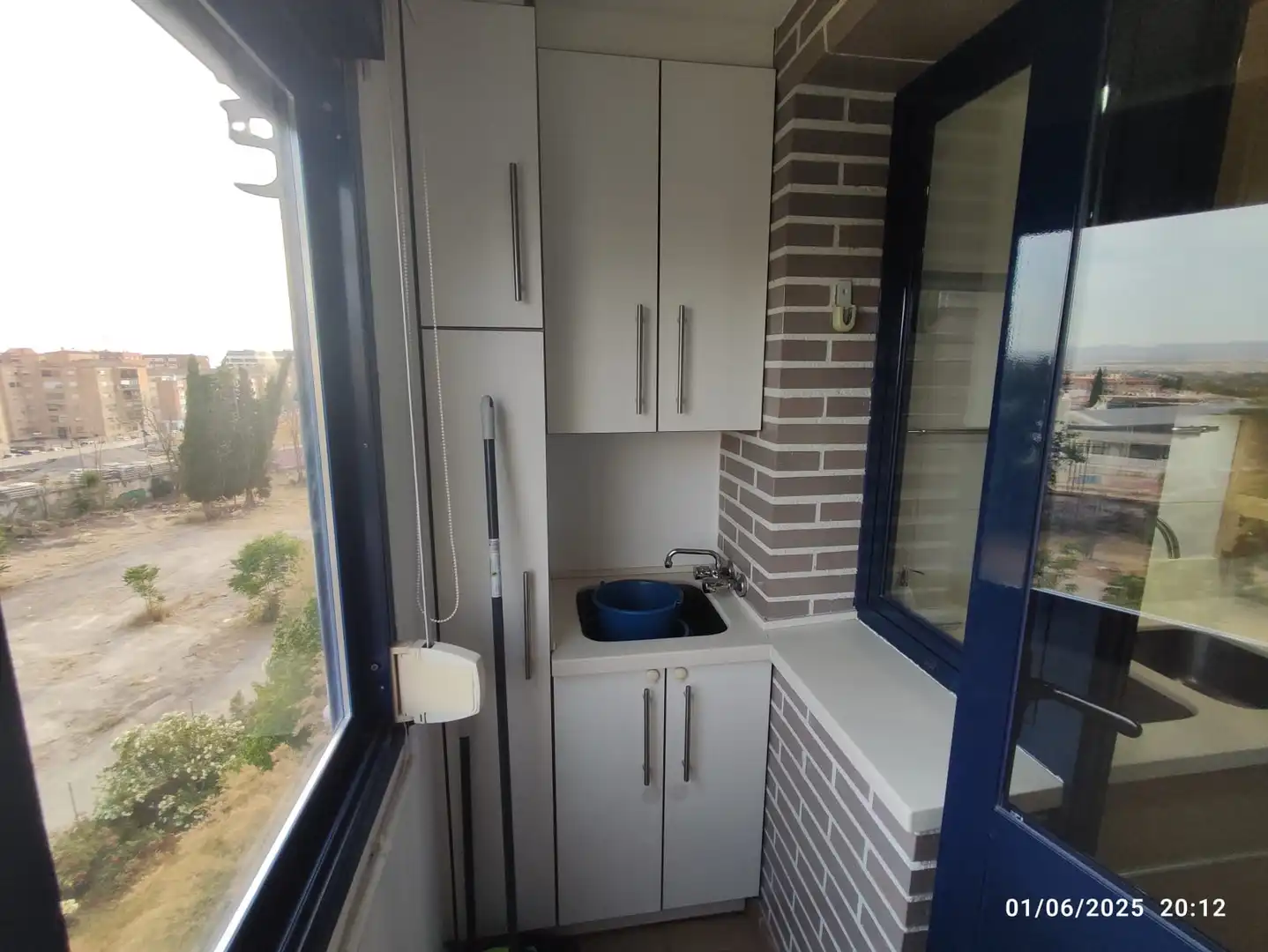 Terraza de Piso de alquiler en Granada con Aire acondicionado, Calefacción y Jardín privado