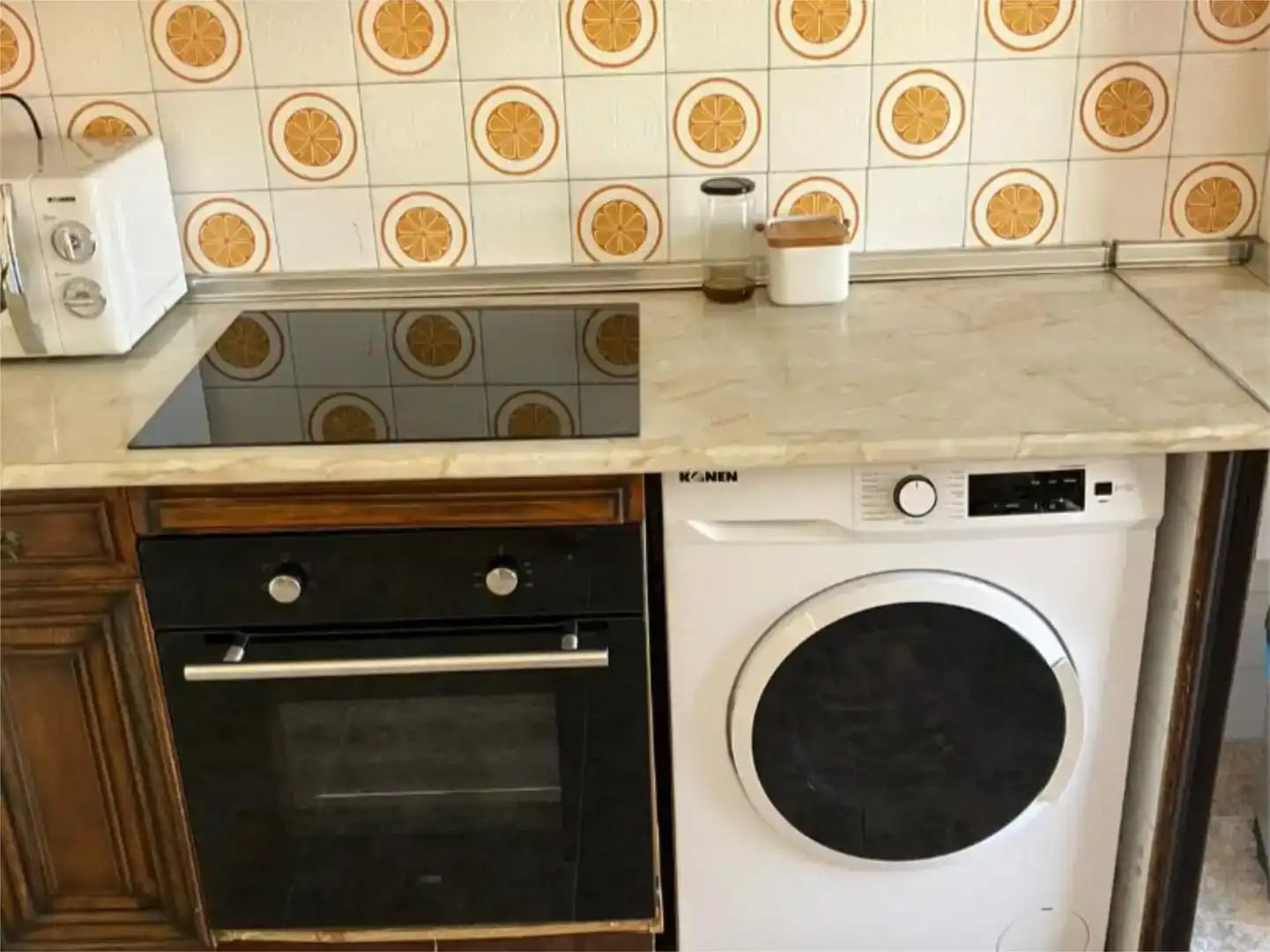 Kitchen of Flat for sale in Galilea  with Furnished and Balcony