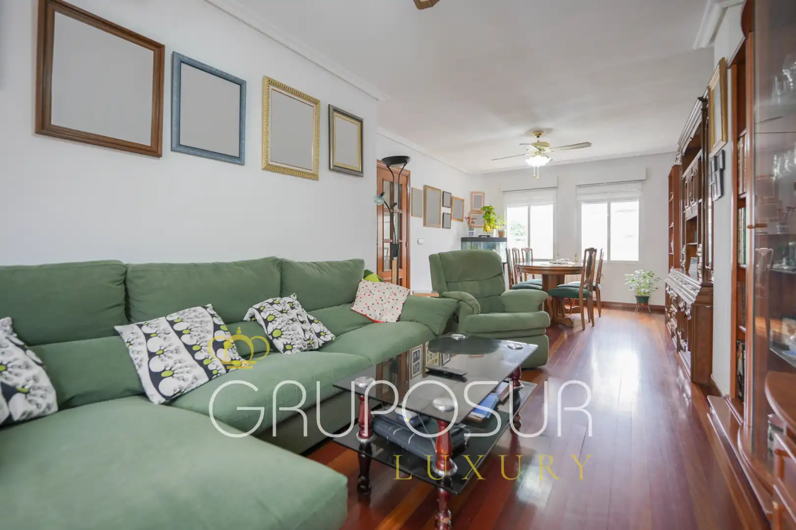 Sala de estar de Casa adosada en venta en Arroyo de la Encomienda con Calefacción, Jardín privado y Parquet