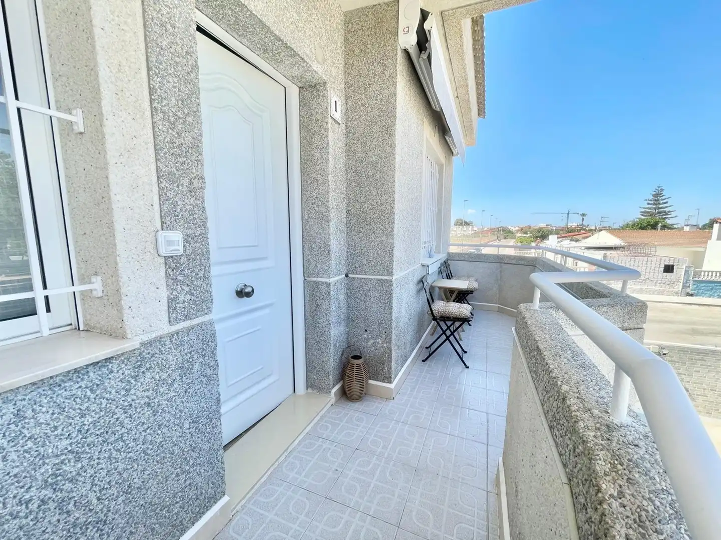 Terrassa de Casa o xalet de lloguer en San Javier amb Aire condicionat, Moblat i Rentadora