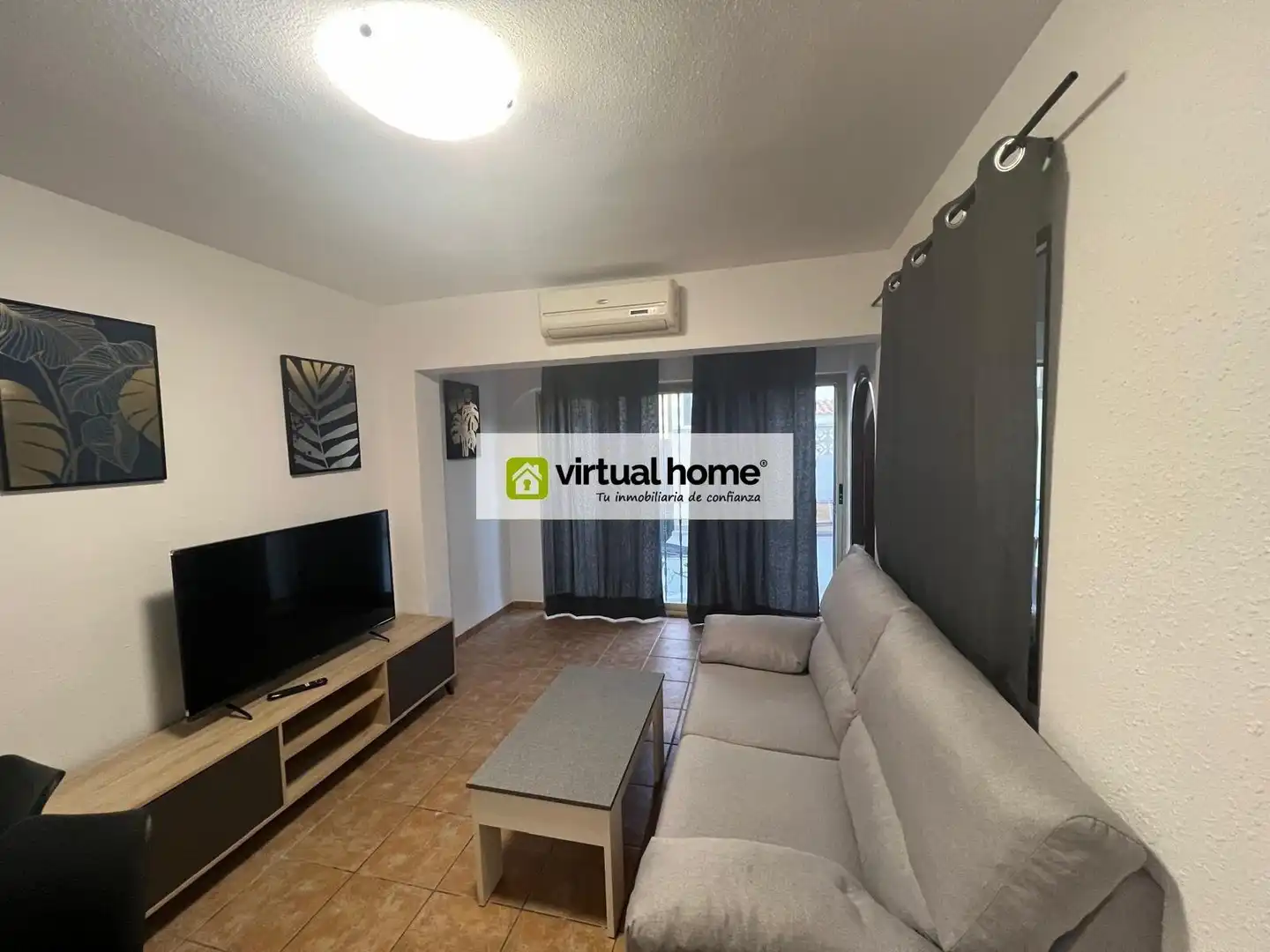 Sala d'estar de Casa o xalet de lloguer en Relleu amb Aire condicionat i Terrassa