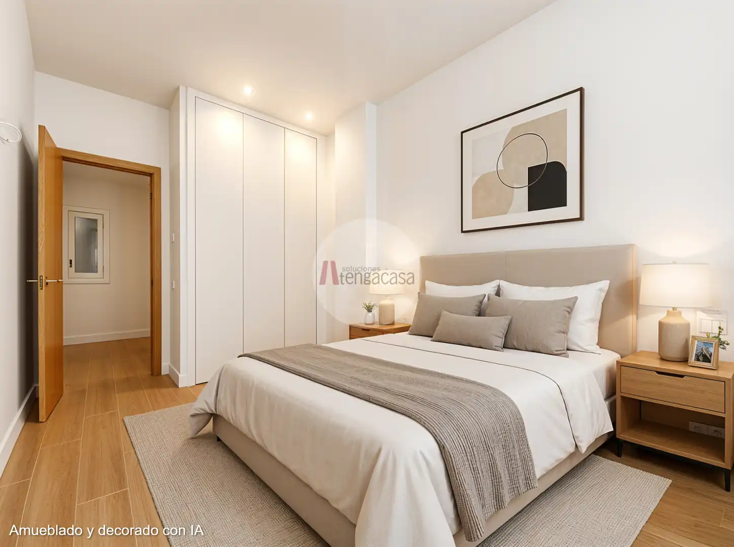 Dormitori de Apartament en venda en Madrid amb Aire condicionat, Calefacció i Parquet