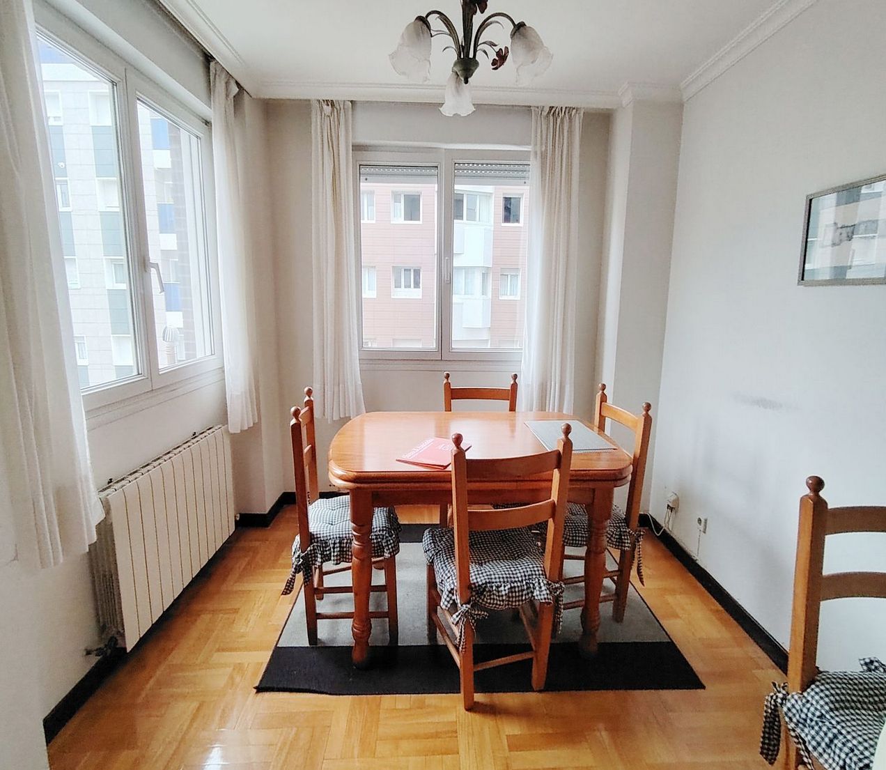 Dining room of Flat for sale in Gijón   with Heating, Storage room and Oven