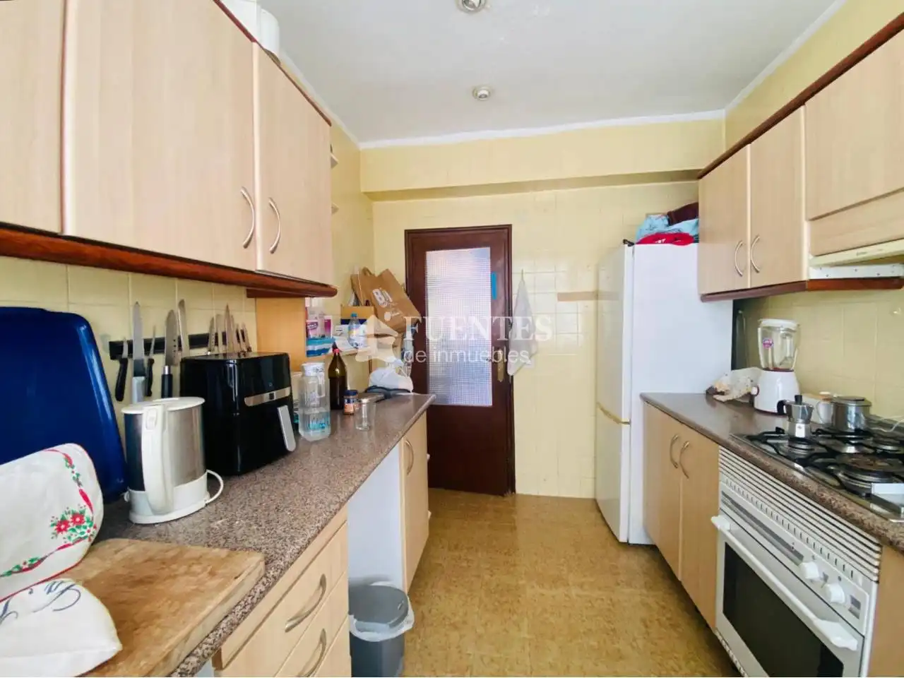 Küche von Wohnung zum Verkauf in Alicante / Alacant mit Parkett und Terrasse