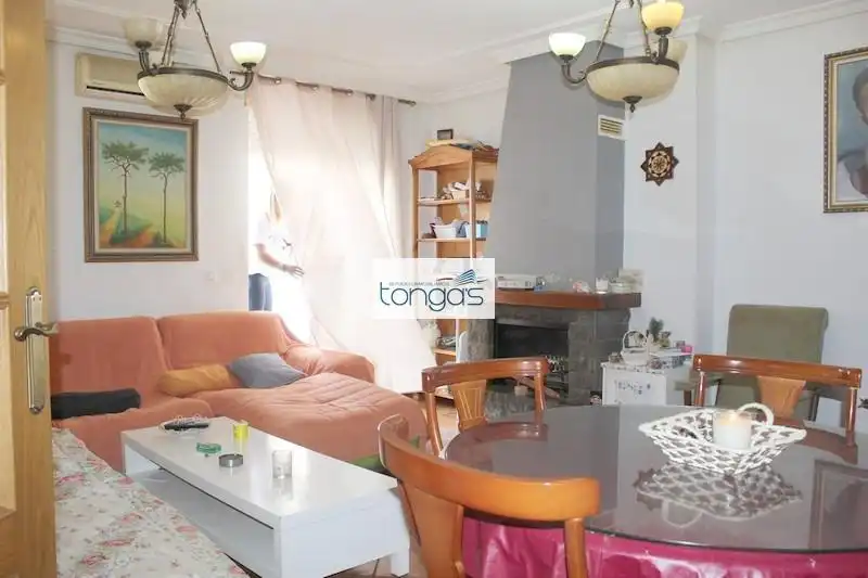 Sala d'estar de Àtic en venda en Xàtiva amb Aire condicionat, Calefacció i Terrassa