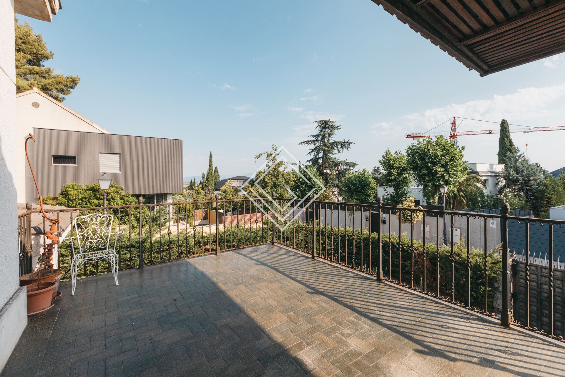 Terrassa de Casa o xalet en venda en  Madrid Capital amb Terrassa i Traster