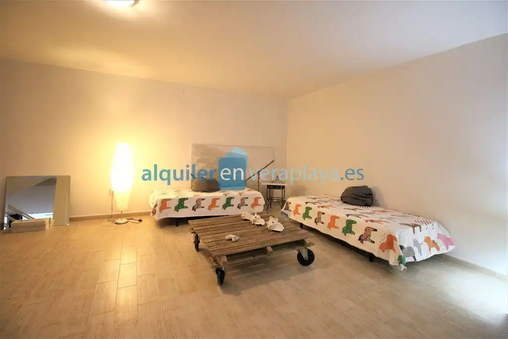 Dormitori de Casa o xalet de lloguer en Vera amb Aire condicionat i Terrassa