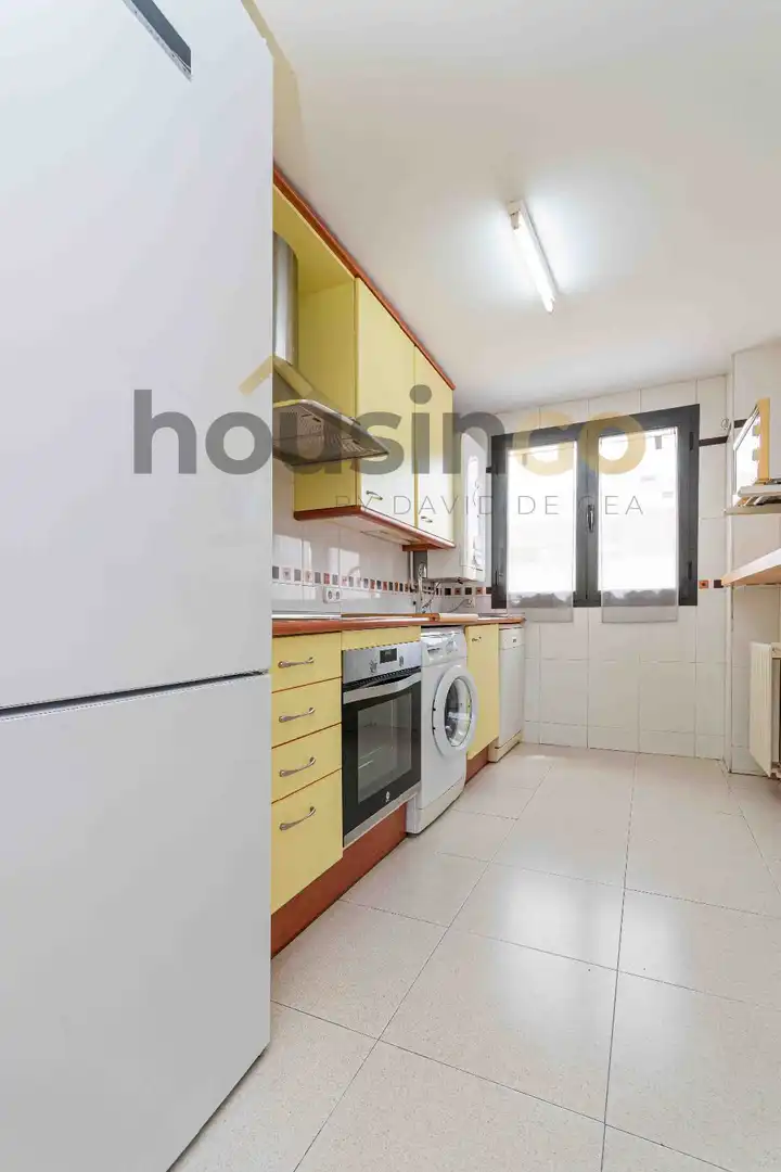Küche von Wohnung zur Miete in Madrid mit Klimaanlage, Heizung und Abstellraum