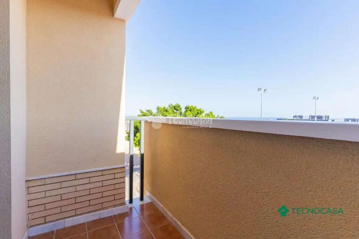 Terrasse von Wohnung zum Verkauf in Vícar mit Klimaanlage, Parkett und Terrasse