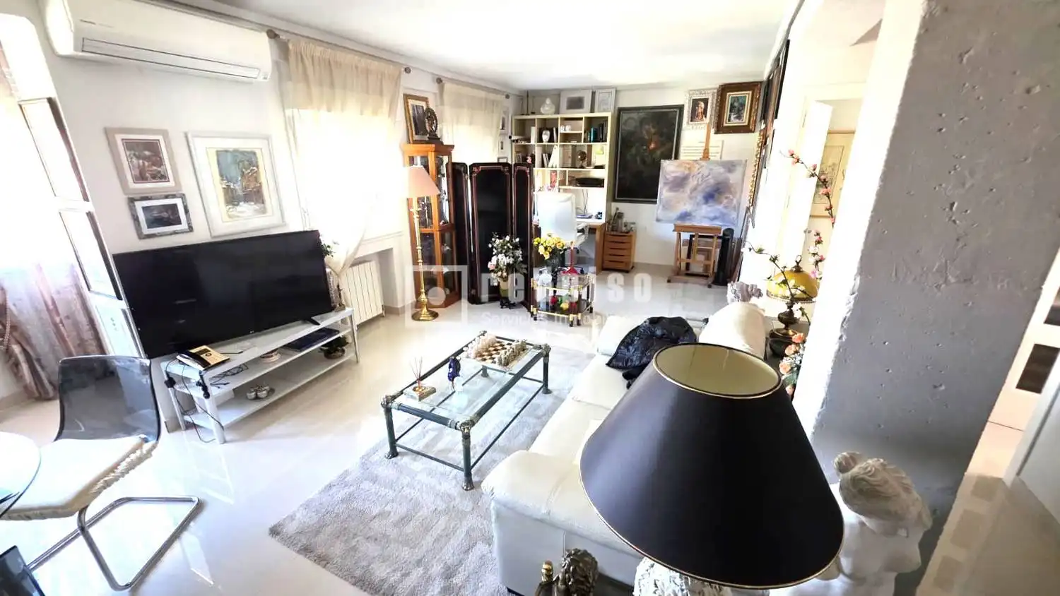 Sala de estar de Piso en venta en Madrid con Aire acondicionado, Calefacción y Terraza