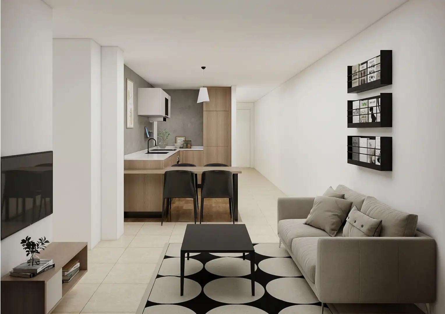 Sala d'estar de Planta baixa en venda en Orihuela amb Aire condicionat, Jardí privat i Terrassa