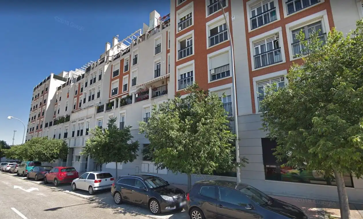 Exterior view of Flat for rent to own in Madrid  with Air Conditioner, Heating and Private garden