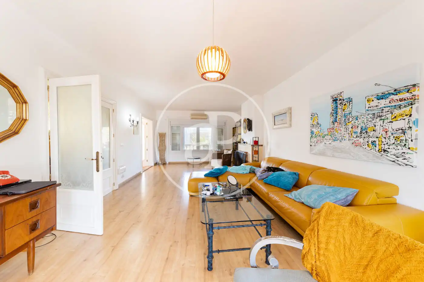 Living room of Detached homes for sale in Llucmajor  with Air Conditioner, Private garden and Terrace
