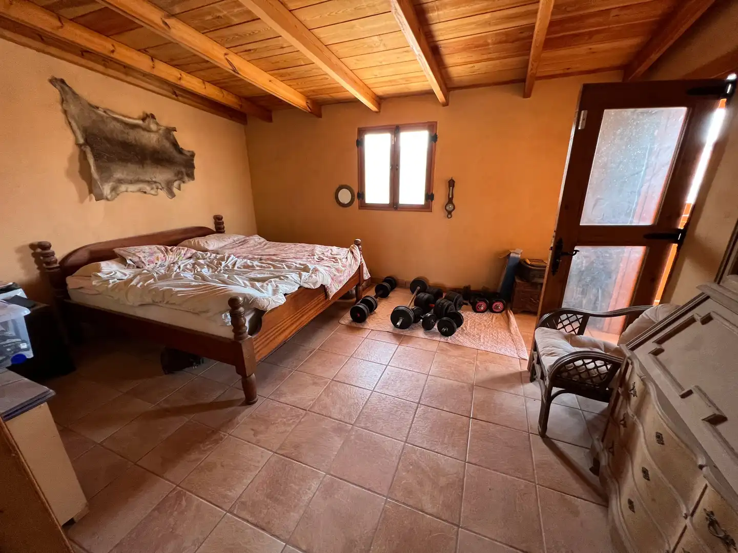 Dormitori de Finca rústica en venda en Tuineje amb Jardí privat, Terrassa i Traster