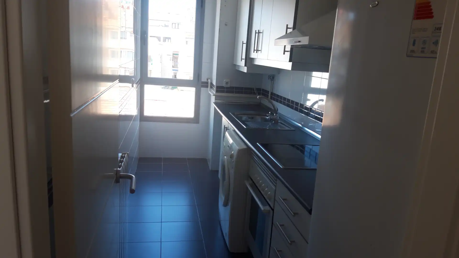 Kitchen of Flat for sale in Madrid  with Air Conditioner, Heating and Storage room