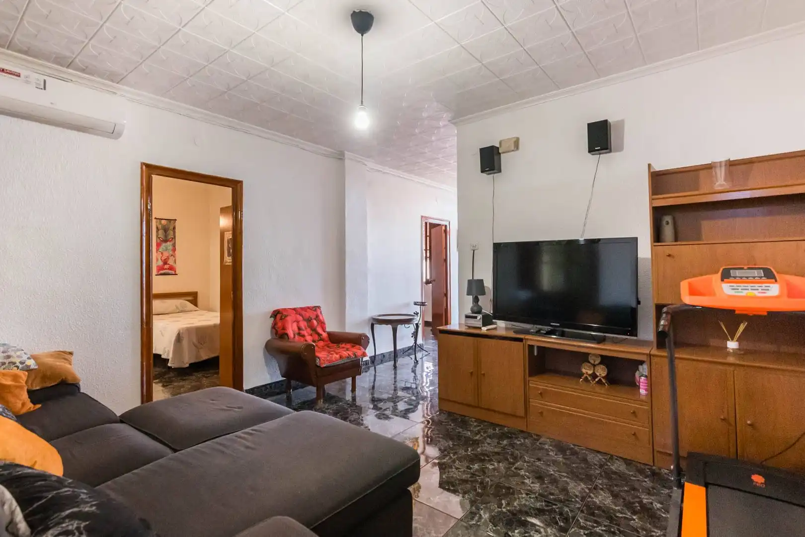 Living room of Houses for sale in Murcia  with Air Conditioner, Terrace and Storage room
