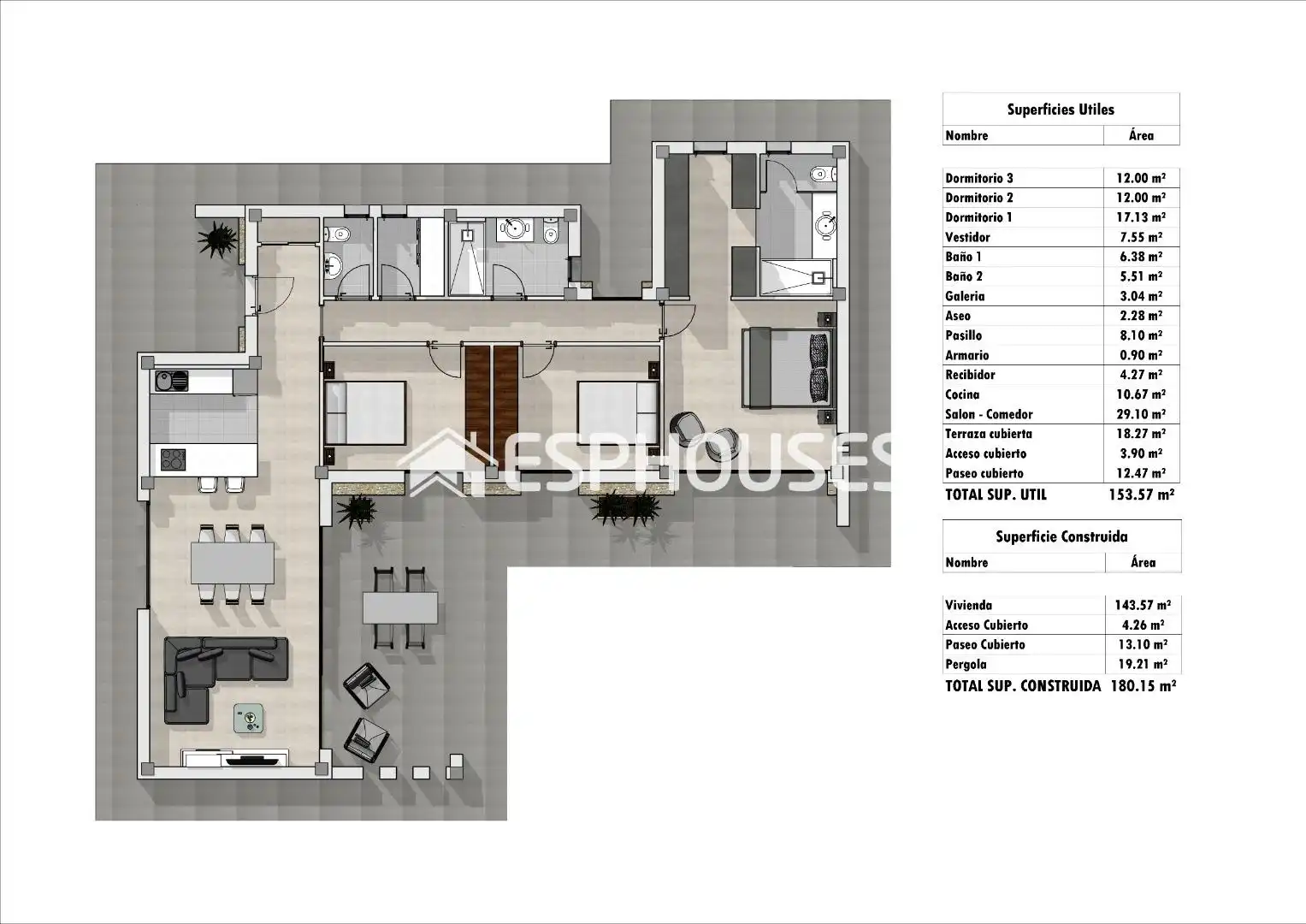 Haus mit Pool zum Verkauf in El Pinós / Pinoso, imagen 7