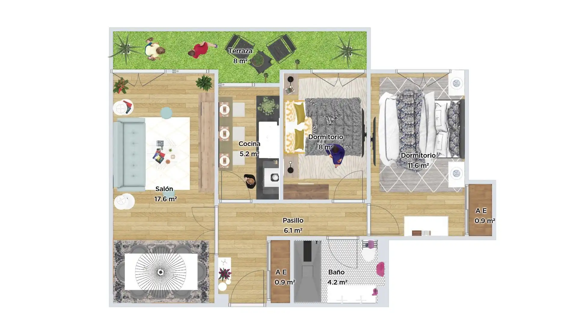 Piso en venta en Jaca con Aire acondicionado, Calefacción y Parquet