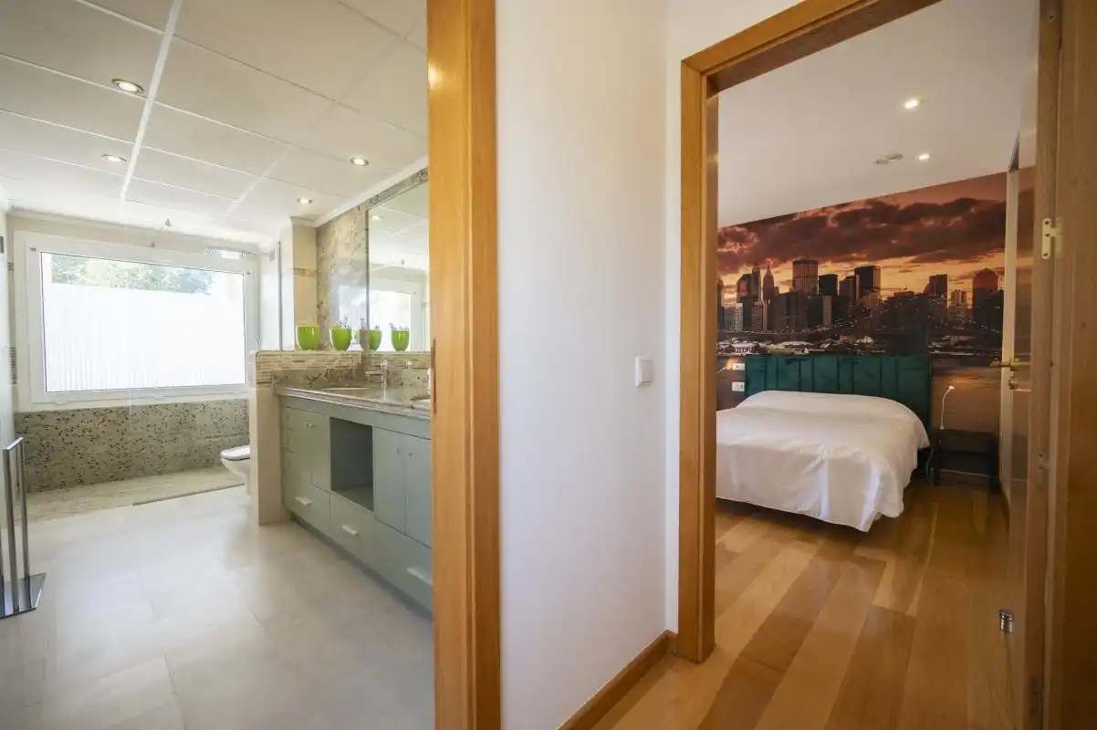 Habitación de Casa o chalet de alquiler en Sant Josep de sa Talaia con Aire acondicionado, Calefacción y Jardín privado