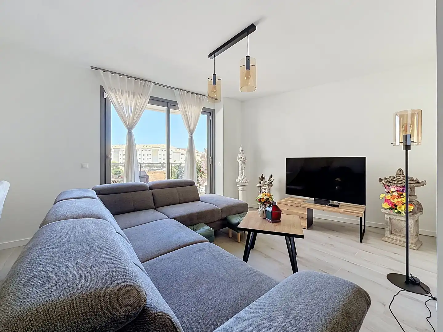 Living room of Flat for sale in Dénia  with Air Conditioner, Heating and Swimming Pool