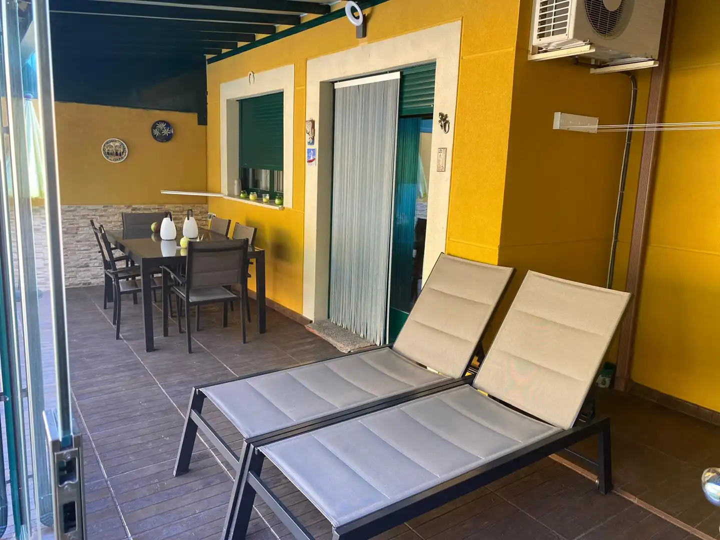 Terrassa de Casa adosada en venda en Ciempozuelos amb Aire condicionat, Calefacció i Jardí privat