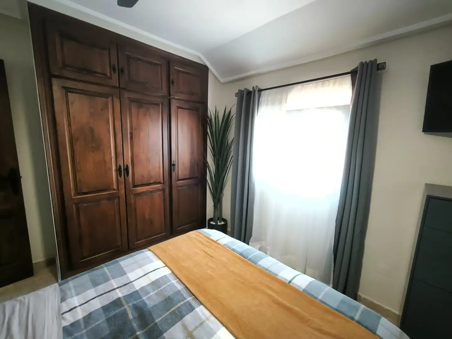 Schlafzimmer von Haus oder Chalet zum Verkauf in San Roque mit Klimaanlage, Terrasse und Schwimmbad