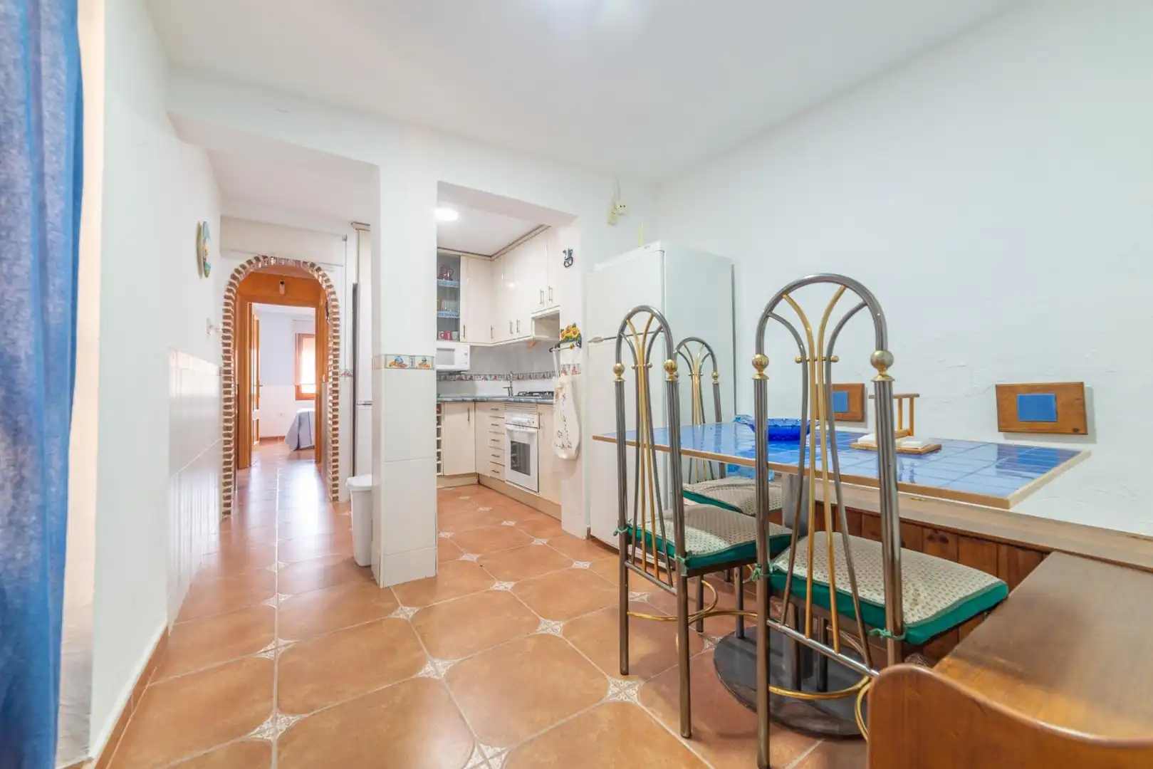 Cocina de Casa adosada en venta en San Javier con Jardín privado, Trastero y Amueblado