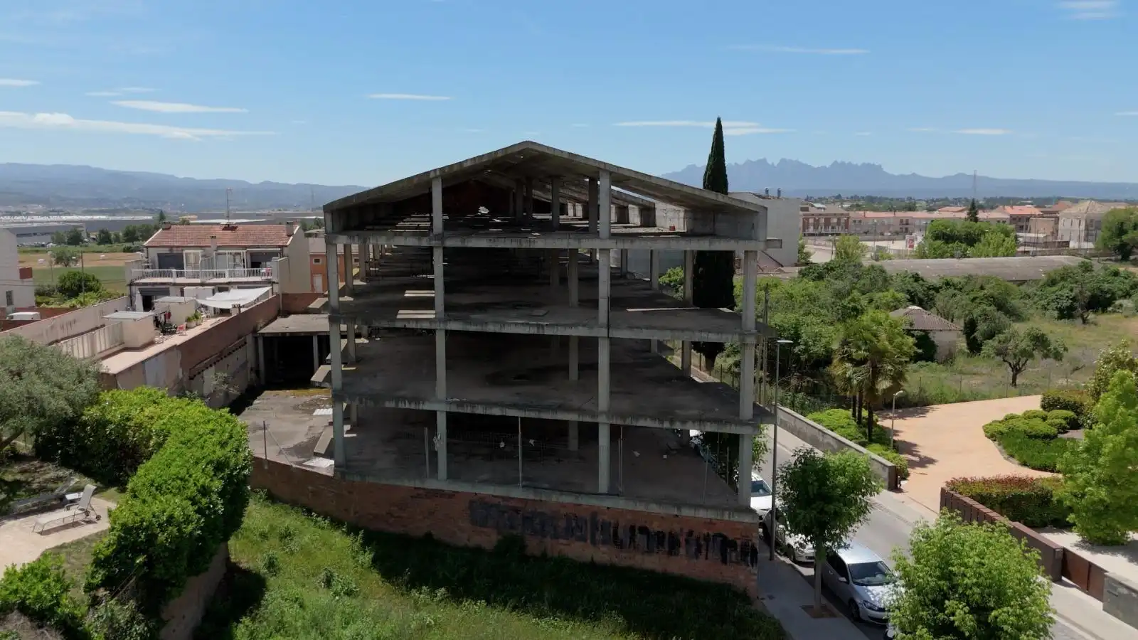Vista exterior de Dúplex en venda en Santpedor amb Aire condicionat, Calefacció i Jardí privat