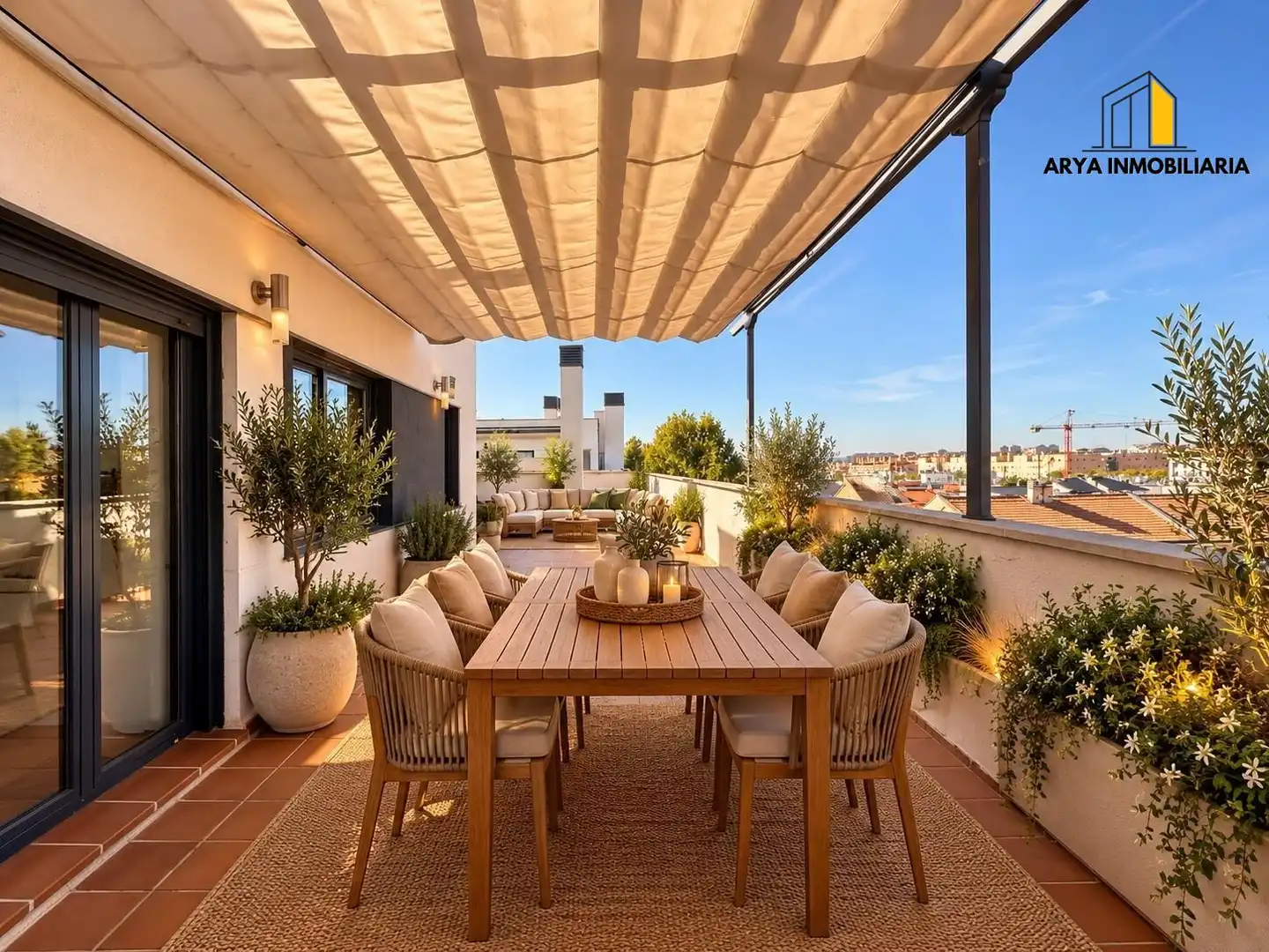Terrasse von Dachboden zum Verkauf in Torrejón de Ardoz mit Klimaanlage, Heizung und Terrasse
